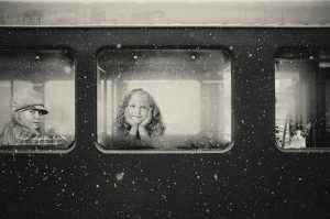 Путешествие семьей на поезде